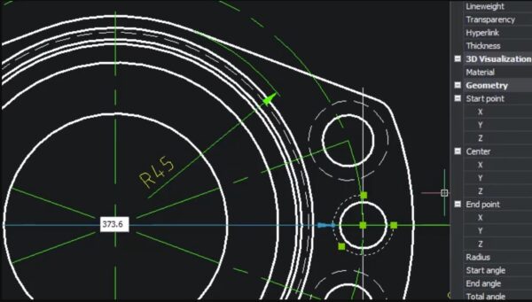 BricsCAD Mechanical Detail