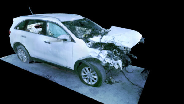 FARO Freestyle Car Accident Scan